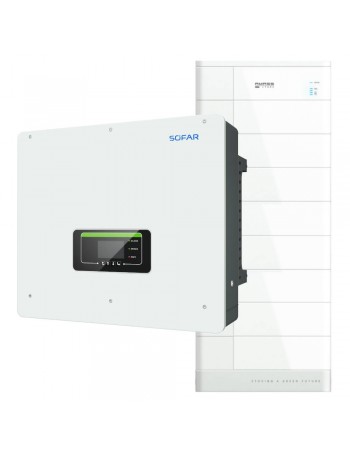 Energy storage set Amass 20 kWh + HYD 20 kW Sofar Solar