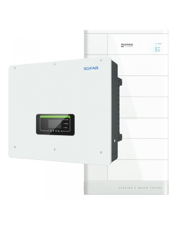 Energy storage set Amass 15 kWh + HYD 15 kW Sofar Solar