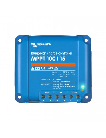 Victron Energy BlueSolar MPPT 100/15 Retail charge controller