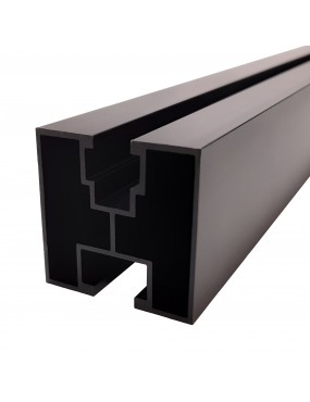 Profil do montażu paneli fotowoltaicznych 40x40 2,2 m Czarny