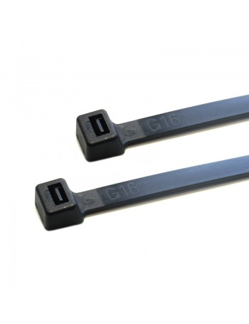 UV cable ties 300 x 3.6 mm black 100 pcs.