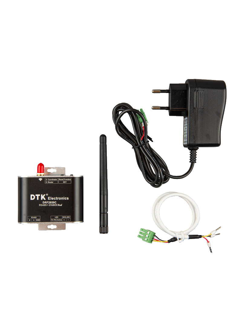Adapter Zigbee/RS485 Victron Energy - Zawartość zestawu