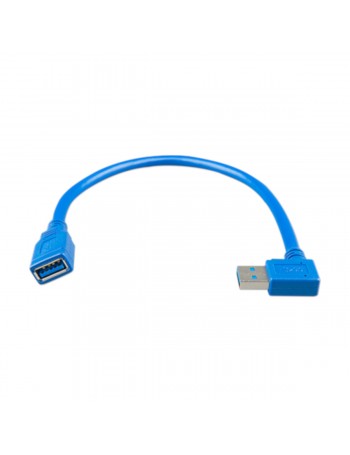 USB-Verlängerungskabel mit Winkelstecker 0
