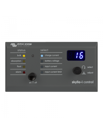 Control panel for Skylla-i Victron Energy charger