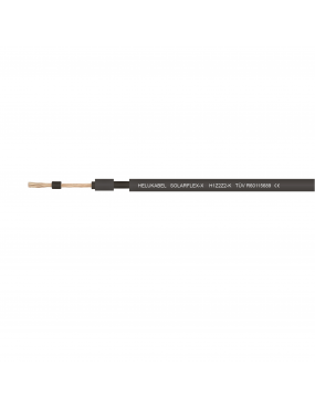 Black solar cable 4 mm2