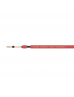 Red solar cable 4 mm2