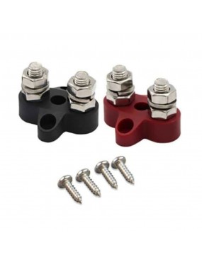 Zacisk Dual Terminal Stud M8 (1 red/1 black) Victron Energy