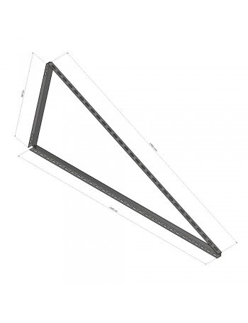 25 ° triangle, for vertical installation Magnelis®