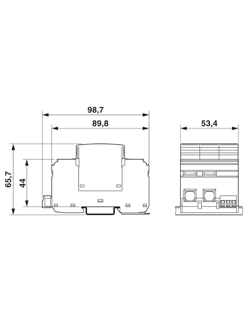 Ograniczniki przepięć DC 1000 V PV/2+V FM typ 1+2 Phoenix #3