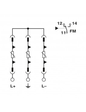 Ograniczniki przepięć DC 1000 V PV/2+V FM typ 1+2 Phoenix #4