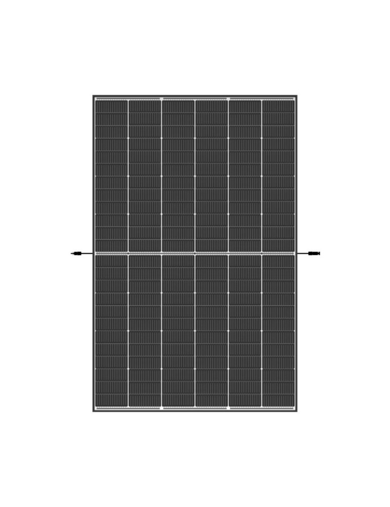 Moduł fotowoltaiczny 435 W Vertex S+ N-Type Black Frame Trina