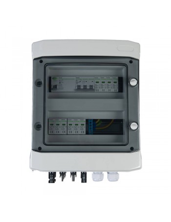 Quadro prefabbricato DC T2 2/1 AC RCD 3F 25 A T2 SOL-822 Iontec