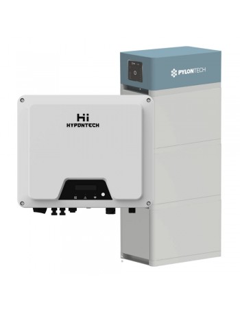 Accumulatore di energia Pylontech H2 10.65 kWh V2 Hypontech HHT 5 kW 3F