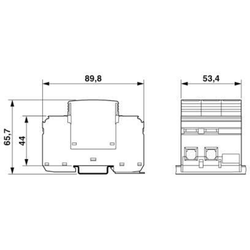 Ograniczniki przepięć DC 1000 V PV/2+V typ 1+2 Phoenix