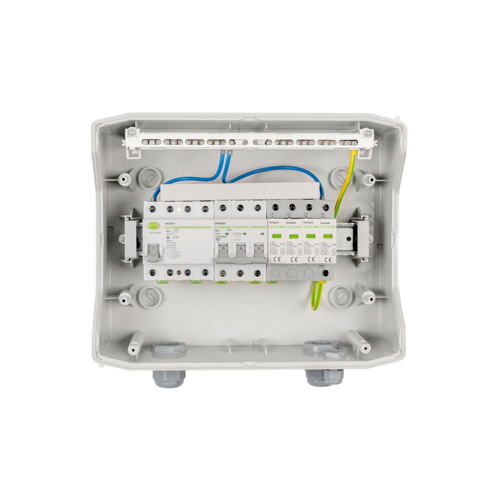 Rozdzielnica prefabrykowana AC RCD 3F 40 A T2 SOL-520