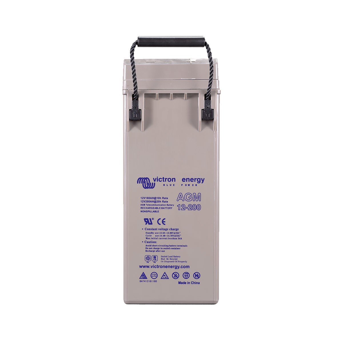 AGM Telecomm 12 V/200 Ah M8 Victron Energy battery