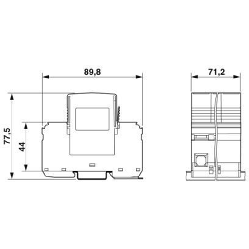 Überspannungsschutzgerät 4P AC Typ 1+2 3F Phoenix