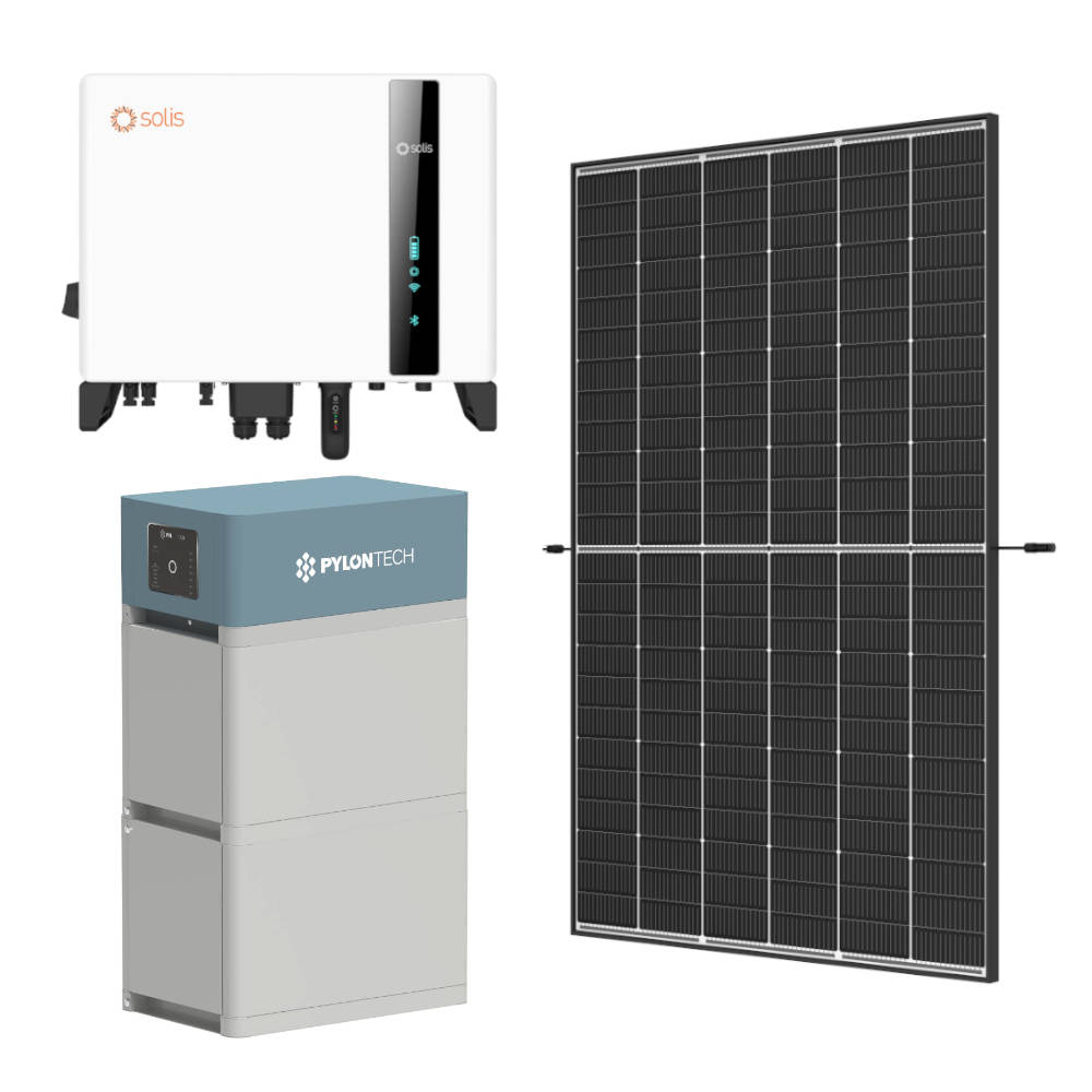 Zestaw PV - Trina 445 W + Solis S6 6 kW + Force H2 7 kWh