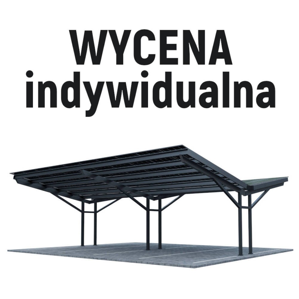 Carport fotowoltaiczny - indywidualna wycena