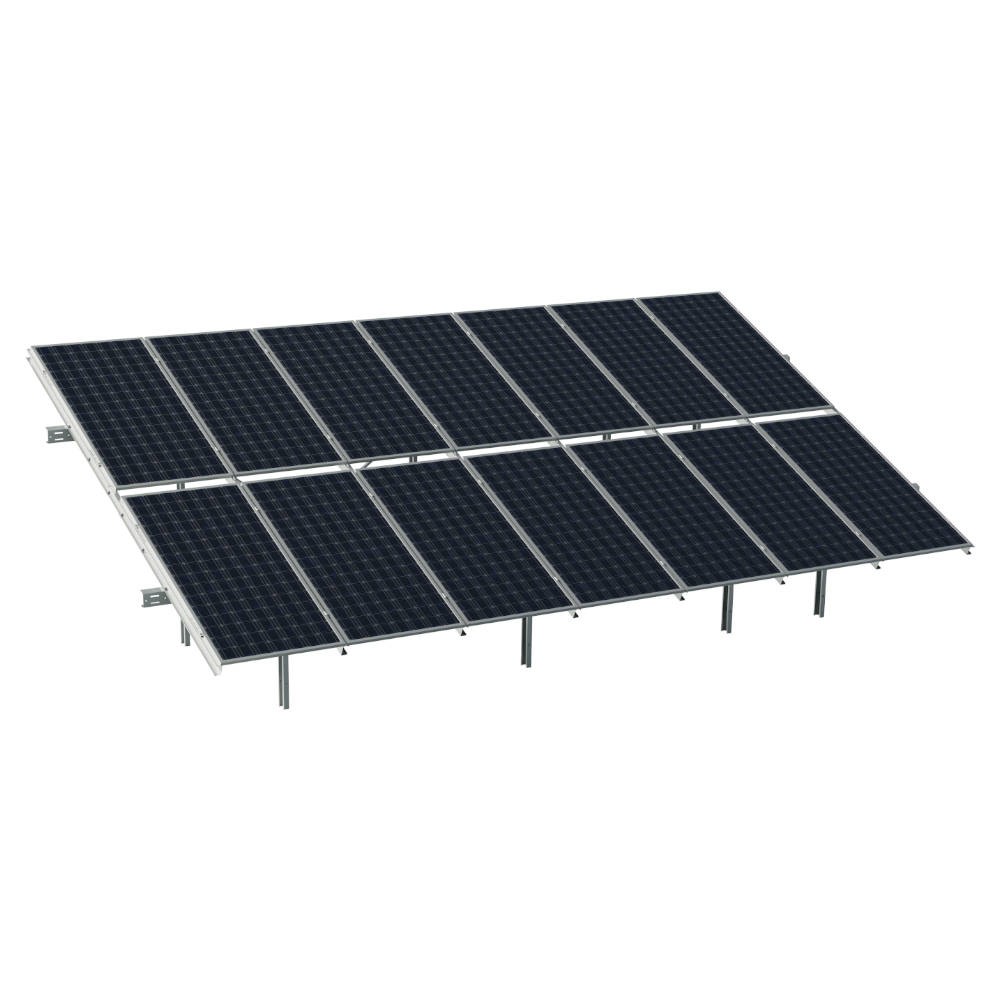 Konstrukcja gruntowa FWD2 HBM 2x7 PION Bifacial Budmat