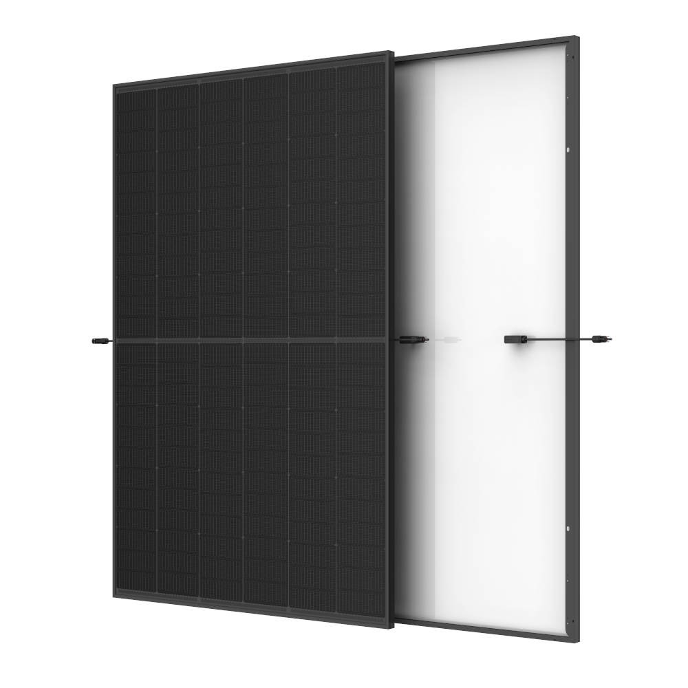 Photovoltaik Modul 440 W Vertex S+ Dual Glass N-Type Full Black 30 mm Trina