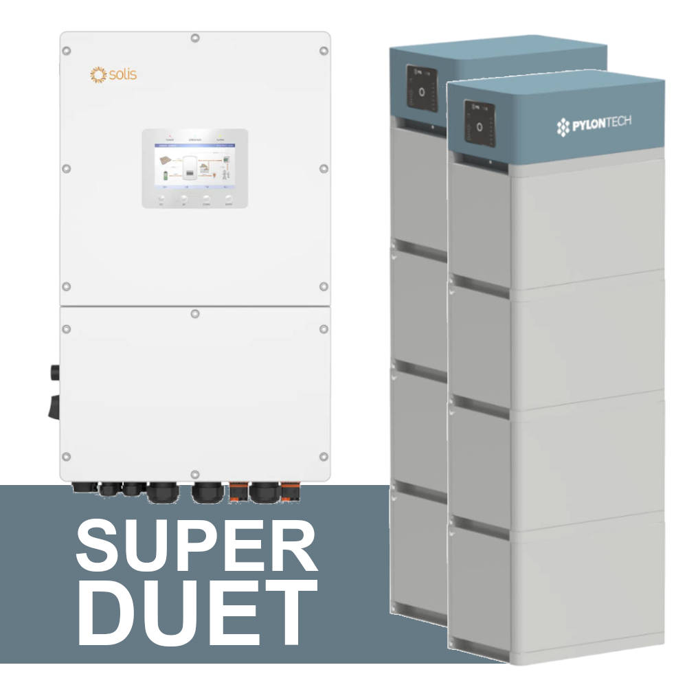 Energy storage set Pylontech Force H2 7 kWh Solis 10 kW 3F