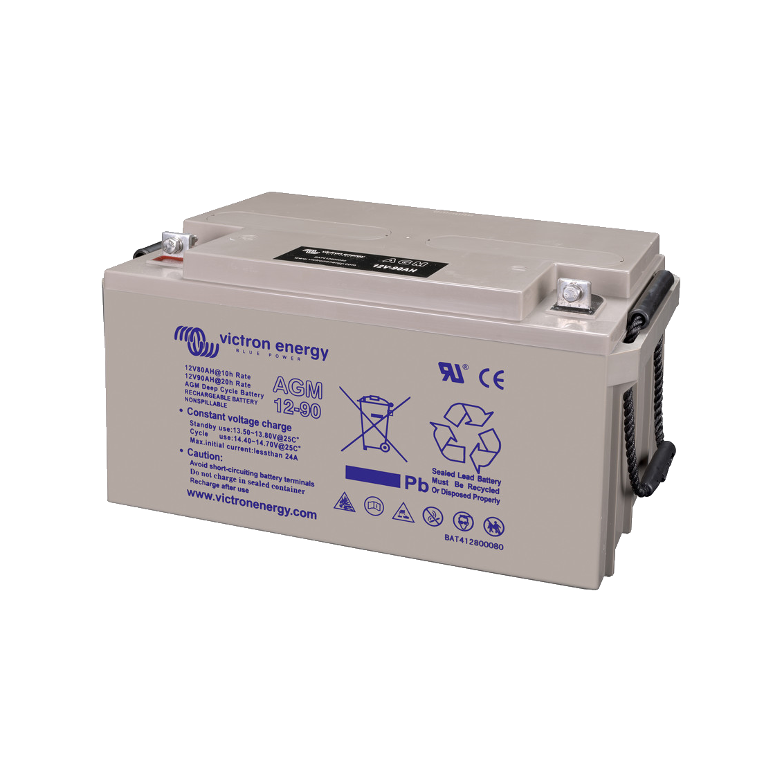 AGM 12V/90 Ah Victron Energy deep cycle battery