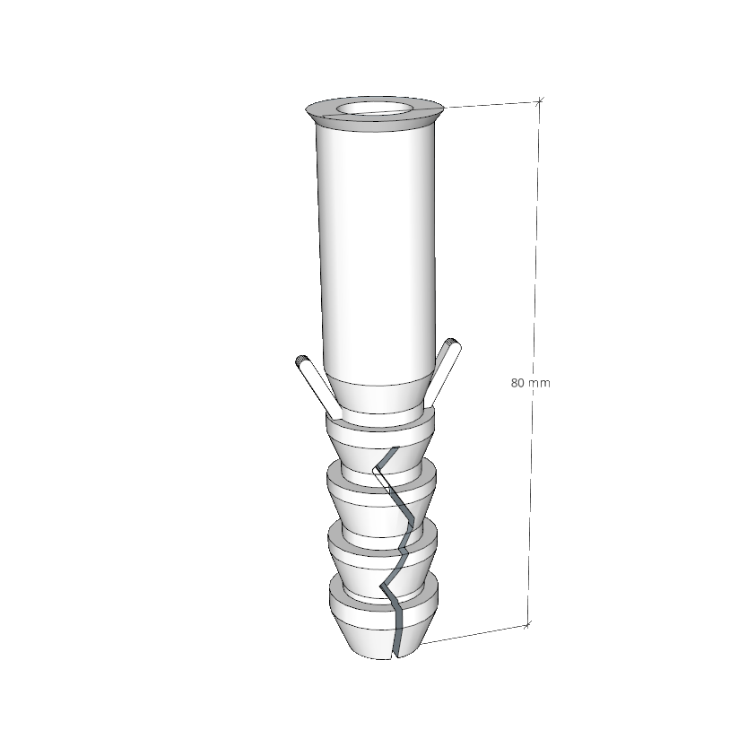 Spreizdübel 14x80 mm