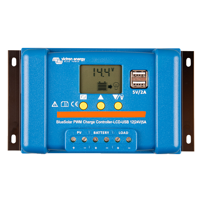 Laderegler BlueSolar PWM 12/24 V - 5 A Victron Energy