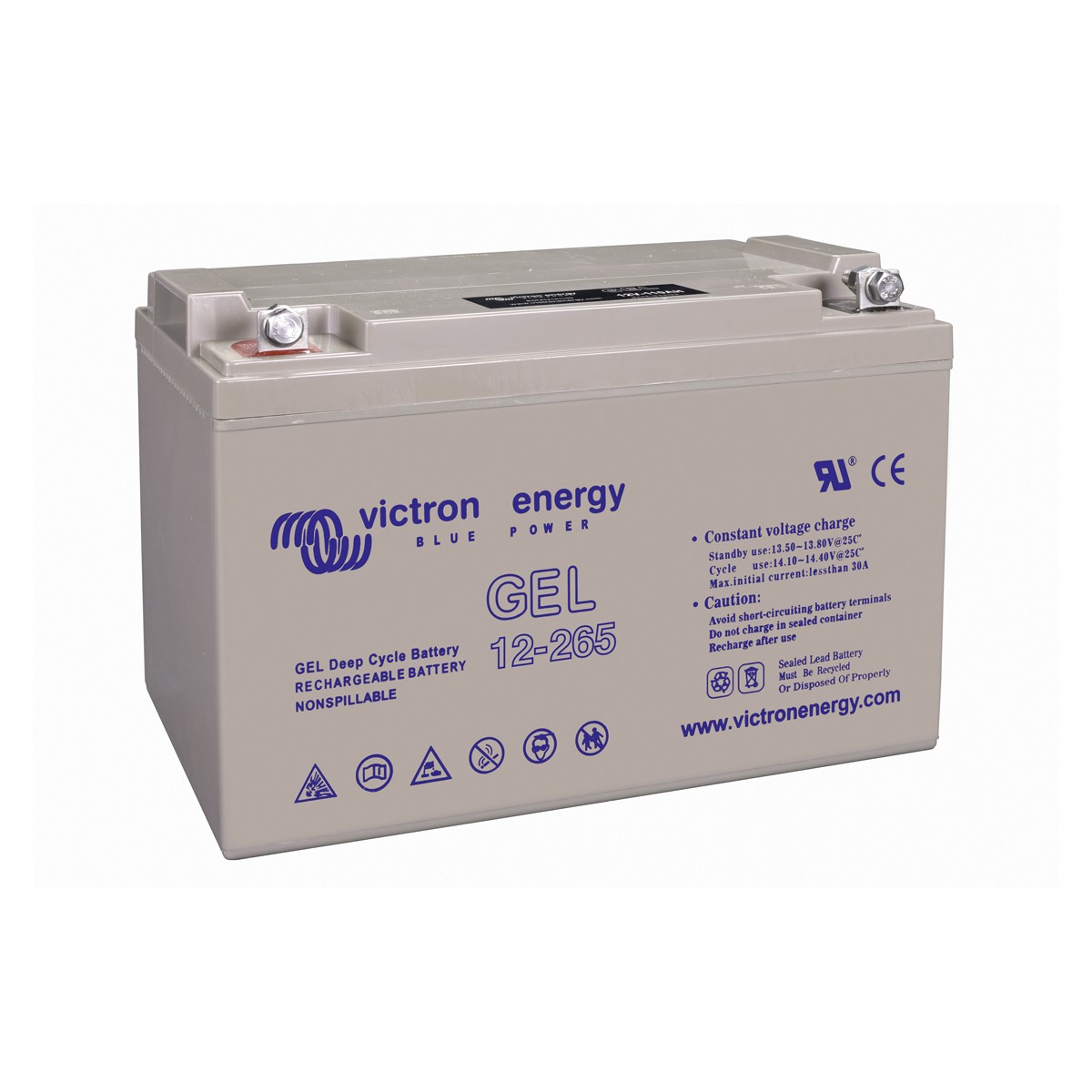 Gelbatterie Deep Cycle 12 V/265 Ah Victron Energy