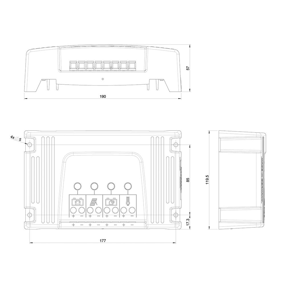 Regulator ładowania Solarix 2020-x2 Steca