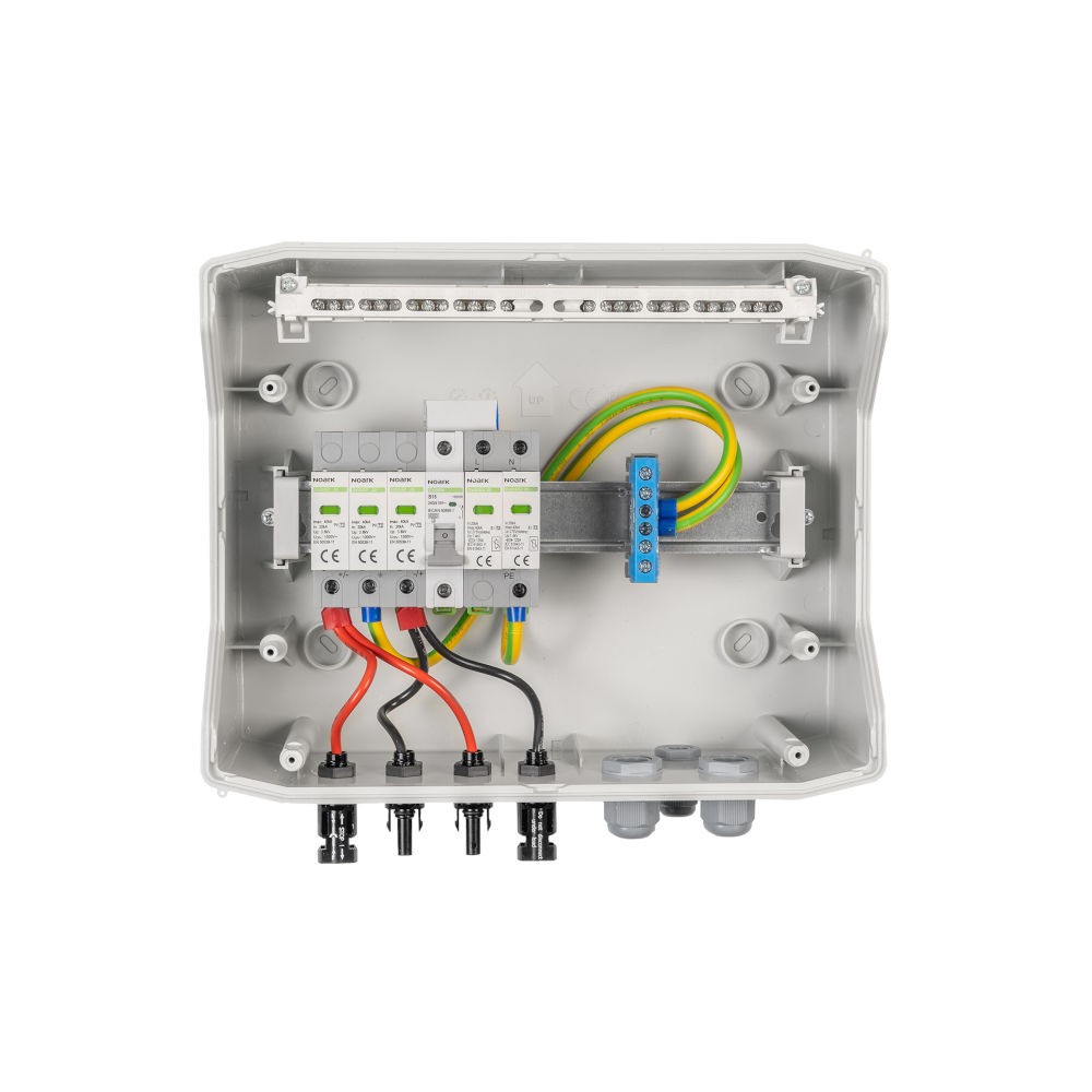 Rozdzielnica prefabrykowana DC T2 1/1 AC 1F 16 A T2 SOL-610