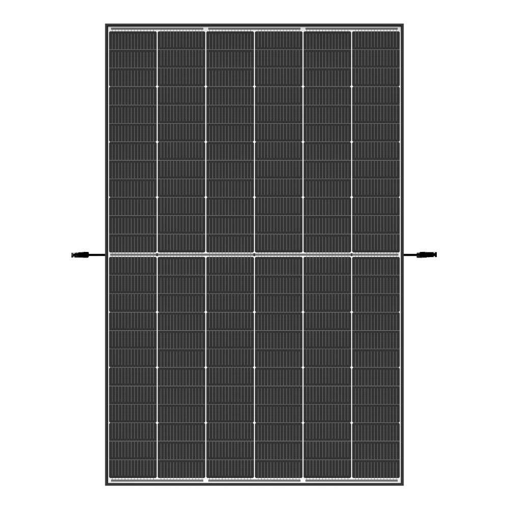 Moduł fotowoltaiczny 440 W Vertex S+ Dual Glass N-Type Black Frame 30 mm Trina