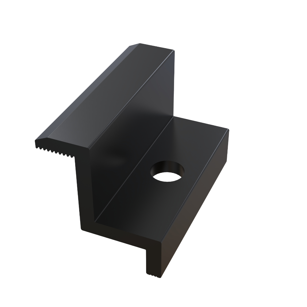 Side bracket 60x30 mm black