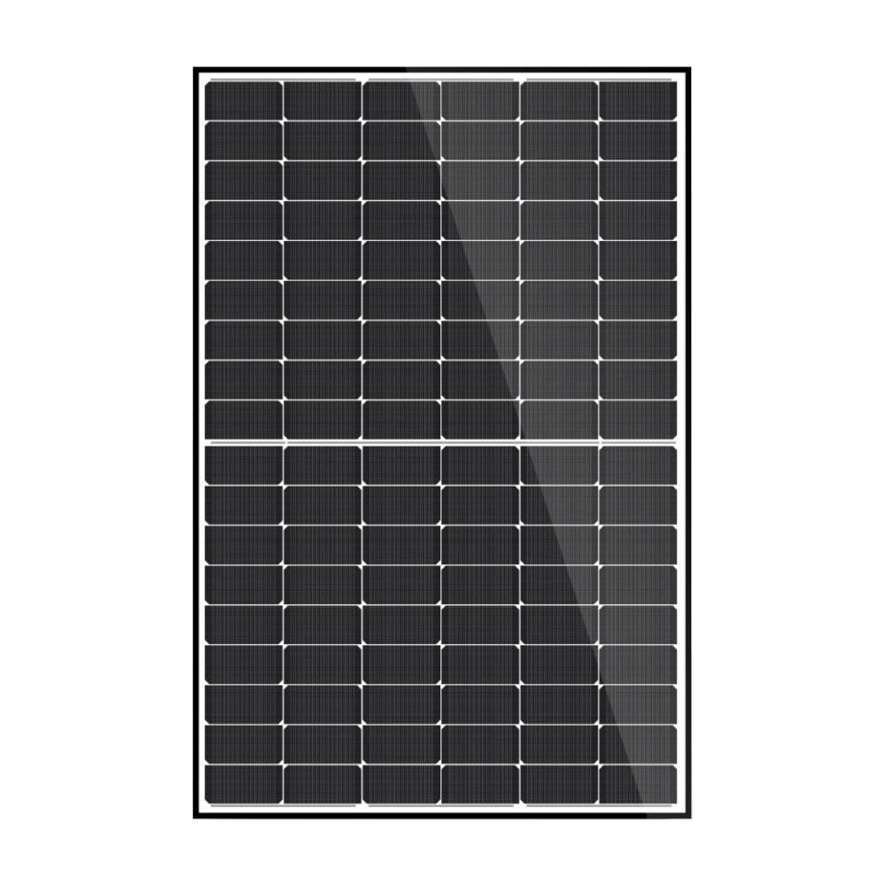 Moduł fotowoltaiczny 455 W N-type Bifacial Black Frame Transparent 30 mm Sunlink