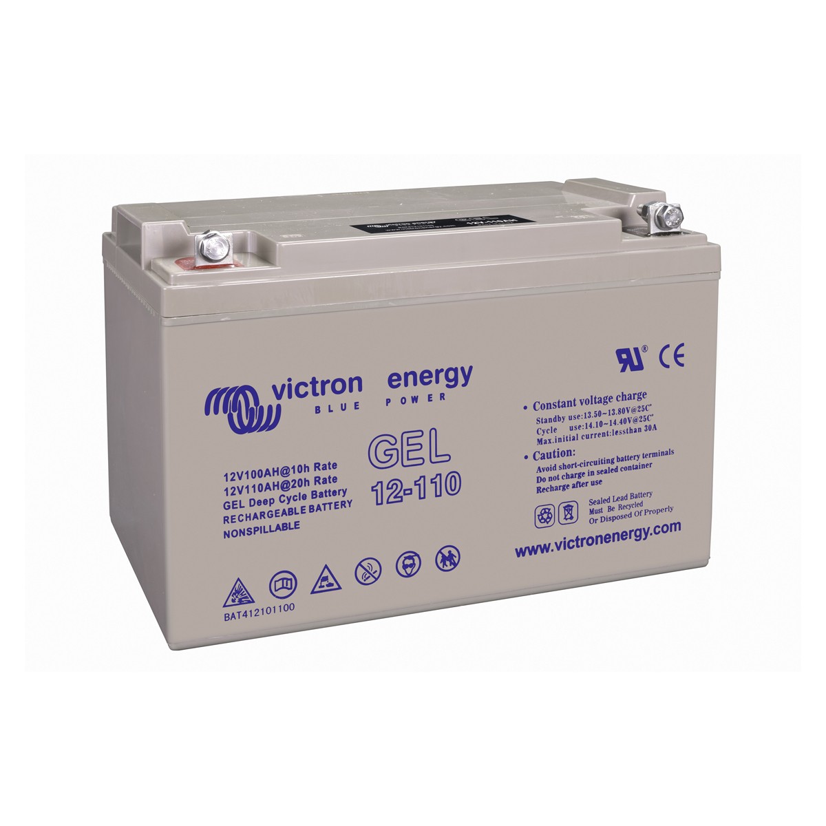 Gelbatterie Deep Cycle 12 V/110 Ah Victron Energy