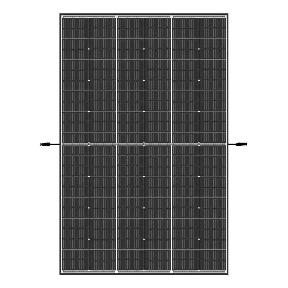 Modulo fotovoltaico 455 W Vertex S+ Dual Glass N-Type Black Frame 30 mm Trina