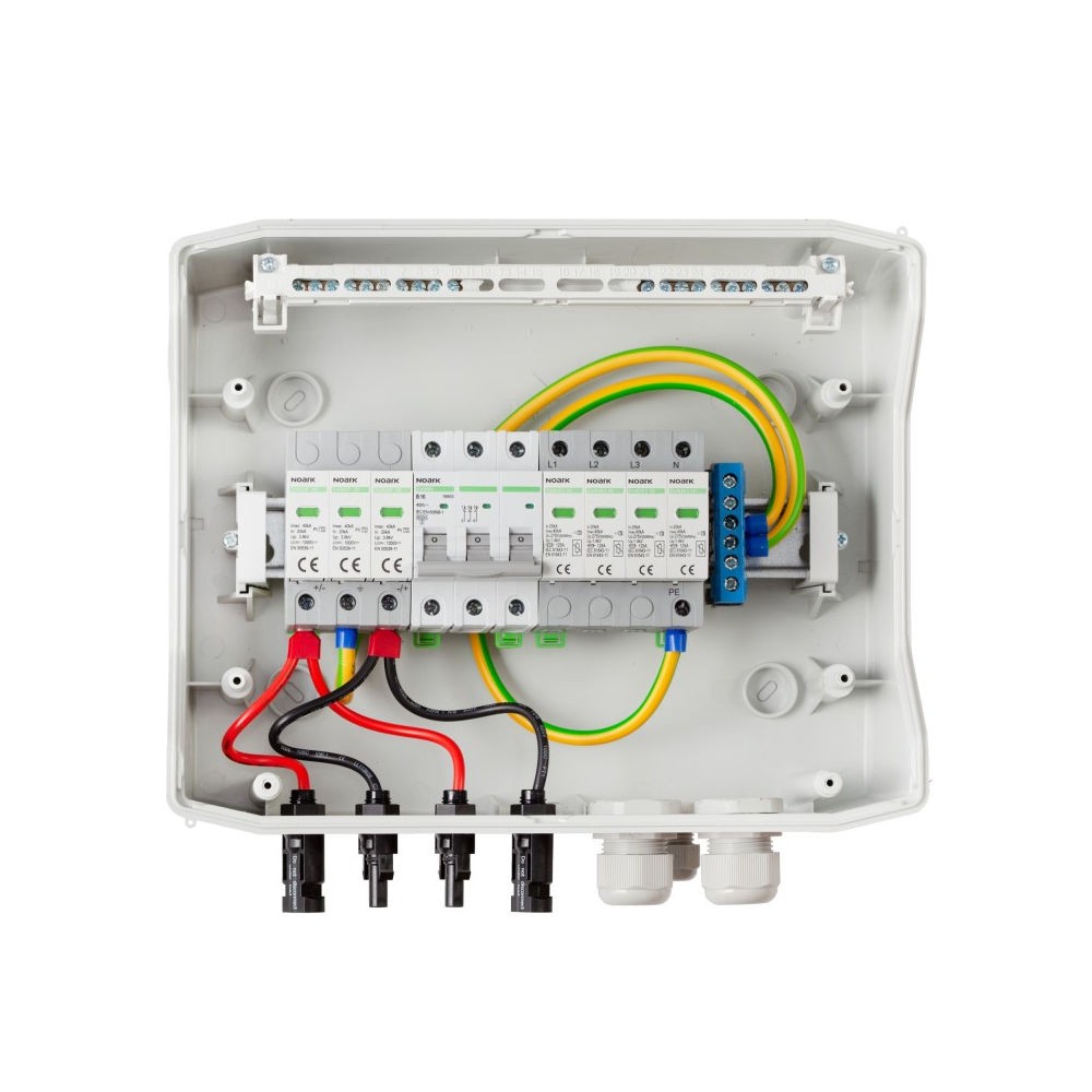 SOL-613 T2+T2 1/1 prefabricated DC/AC Consumer Units