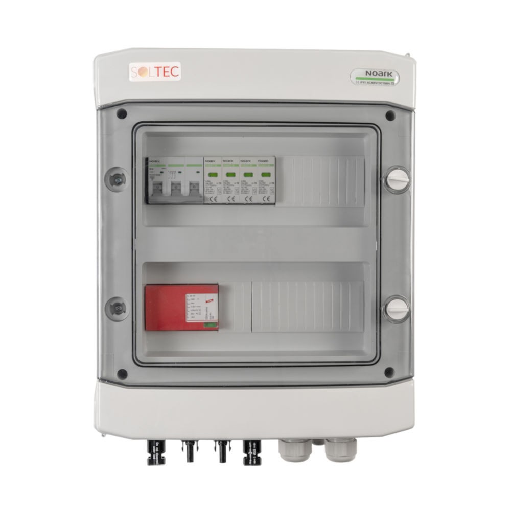 Vorgefertigter Stromverteiler DC T1+T2 1/1 AC 3F 16 A T2 SOL-876