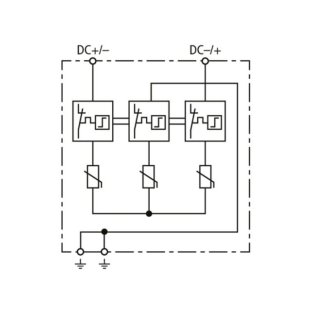 Überspannungsschutzgerät DC 1200 V Typ 1+2 Dehn