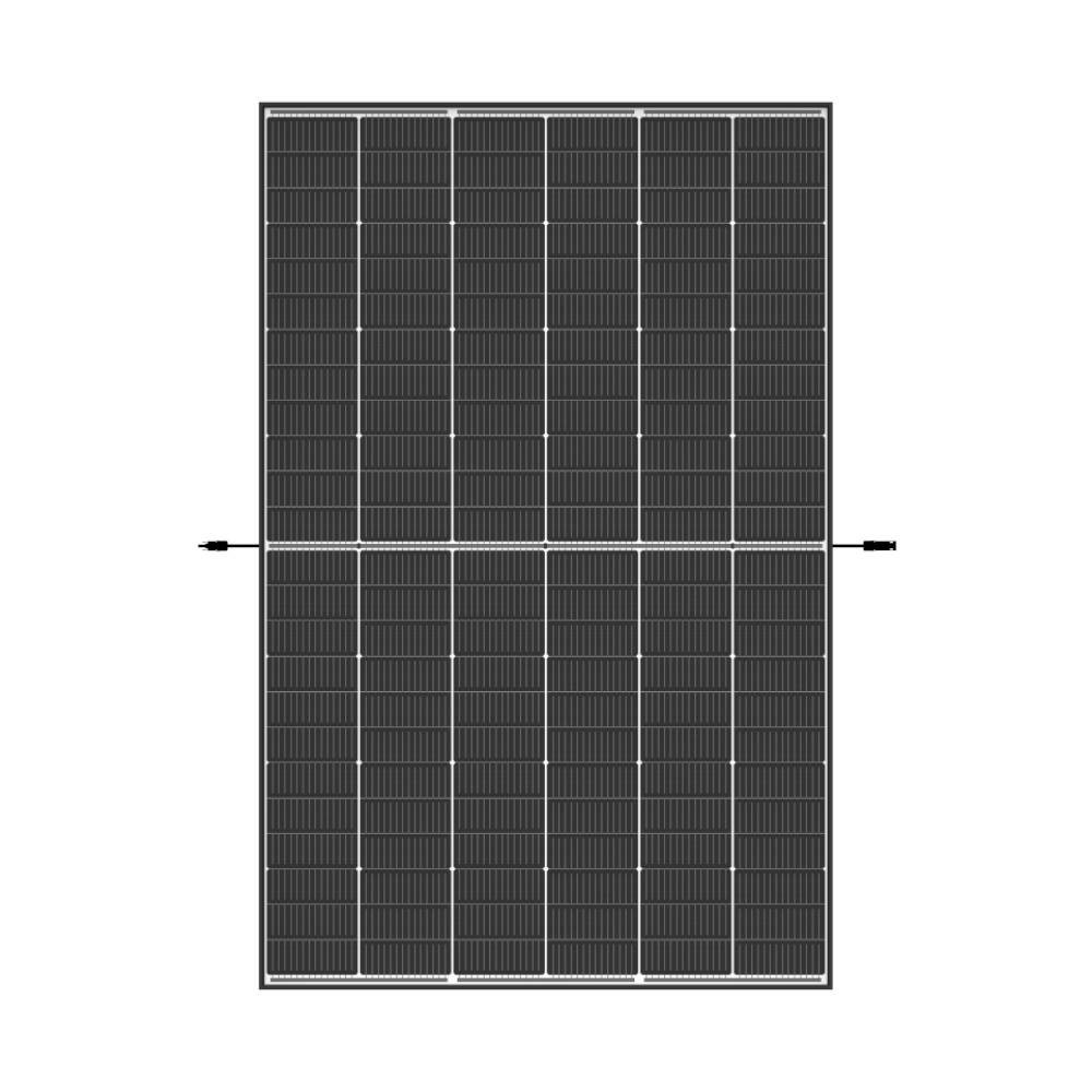 Photovoltaic module 435 W Vertex S+ N-Type Black Frame 30 mm Trina