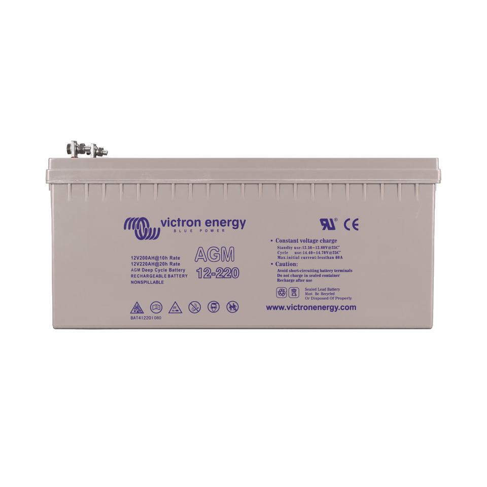 AGM 12V/220 Ah Victron Energy deep cycle battery