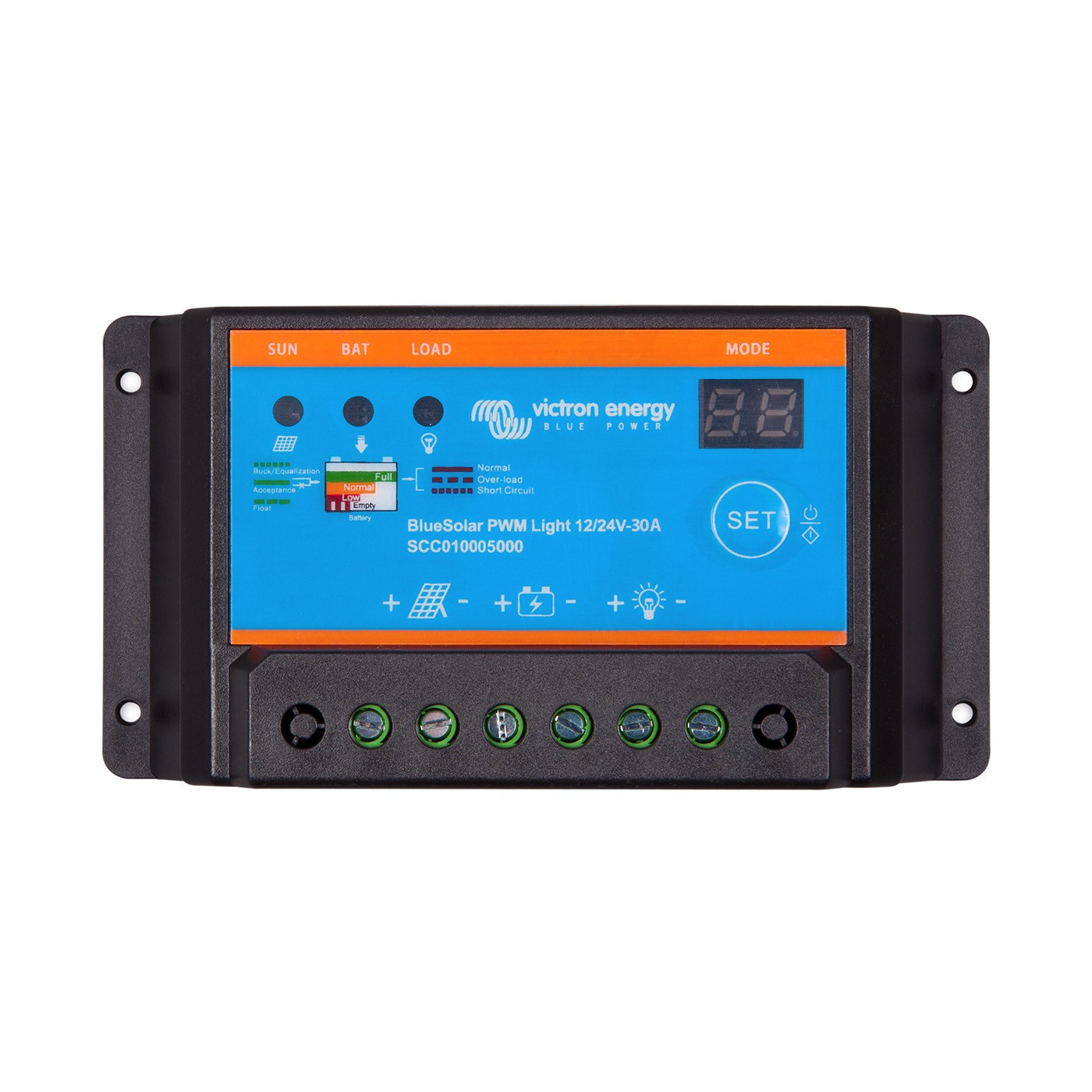 Laderegler BlueSolar PWM-Pro 12/24 V - 30 A Victron Energy