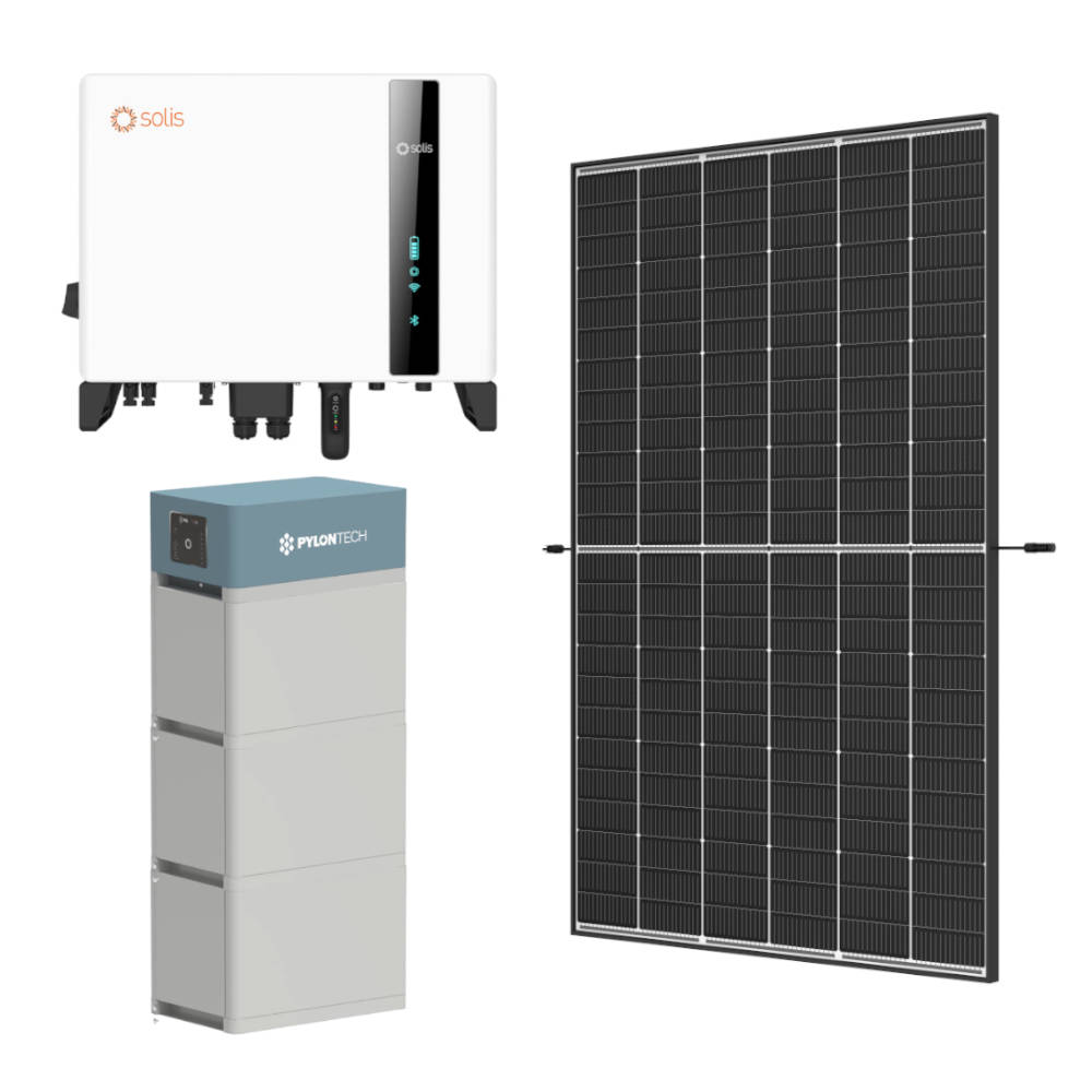 Zestaw PV - Trina 445 W + Solis S6 10 kW + Force H2 10 kWh